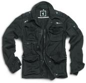 View Item New Surplus Vintage Brooklyn Urban War Jacket BLACK 